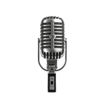 Professional microphone with no background png