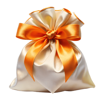 gold ribbon bow png