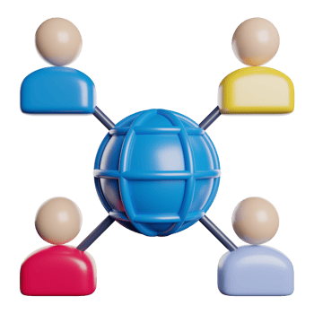 Social Network Communication png
