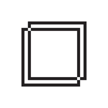 Square square icon illustration vector