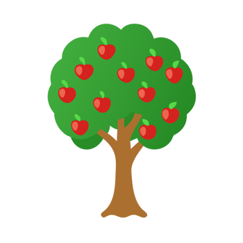 Apple tree clipart png