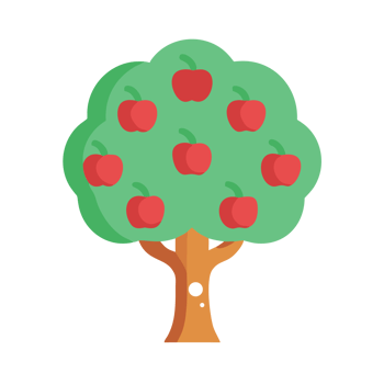 Apple tree icon png