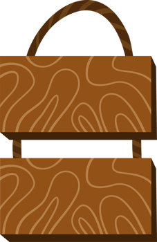 Hanging square signboard png