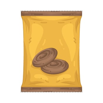 Illustration of Candy Bag vector