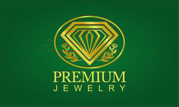 Elegant Diamond Logo vector
