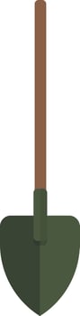 Small Military Shovel vector