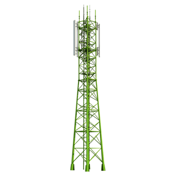 Telecommunication Antenna Tower On Transparent BackgroundTelecommunication Antenna Tower On Transparent Background png