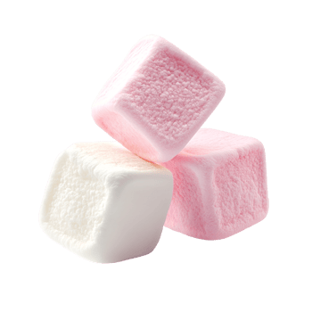 Pile Of Multicolor Marshmallows Treat Transparent Background png