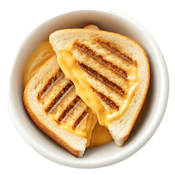 Grilled Melted Cheese Sandwich Transparent Background png