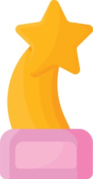 Abstract Victory Award vector