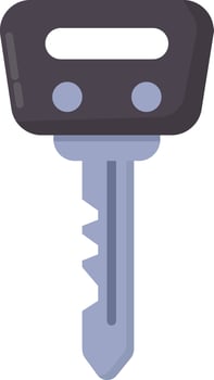 Simple Car Key vector