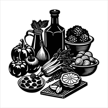 Wooden Cutting Board Organic vector