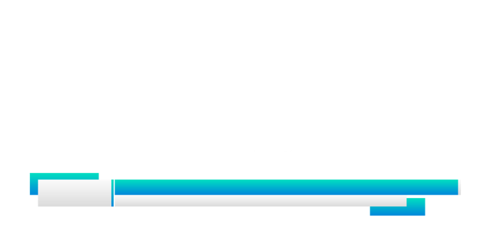 Clean Lower third design on a Transparent Background png