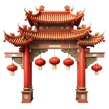 chinese temple architecture png