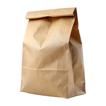 brown paper bag for shopping png