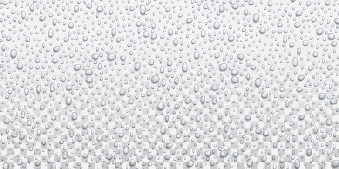 Water drops on glass Rain drops vector
