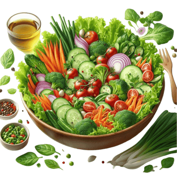 Fresh Vegetable Salad Bowl png