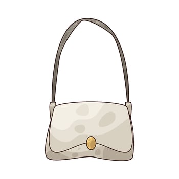 shoulder bag illustration vector