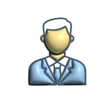 3D Lawyer Attorney, Courtroom, and Legal Counsel Concept png