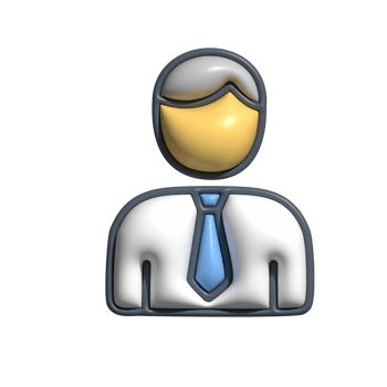 3D Render of Lawyer Icon Legal Profession, Justice, and Legal Services Symbol png