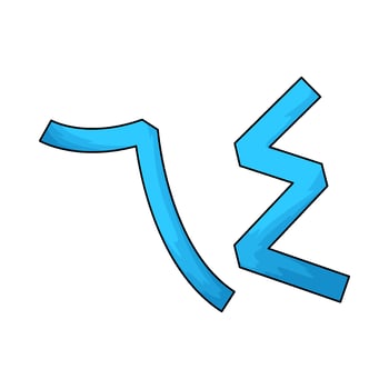 Arabic number 64 vector