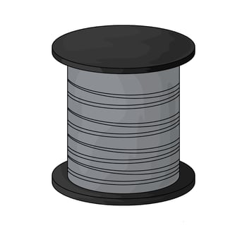 Fishing line illustration vector