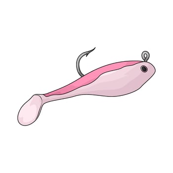 illustration of a Fishing bait vector