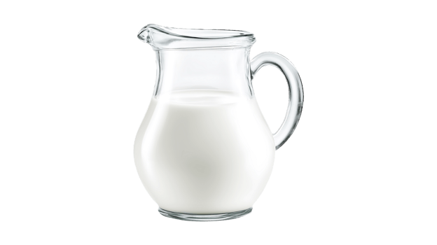 Glass Milk Jug - Simple, Elegant, and Transparent for Household Use png