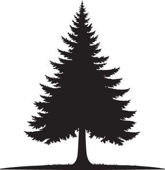 Christmas Tree Illustration Perfect for Cards and Decorations vector