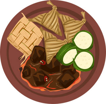 Malaysian traditional Eid food png