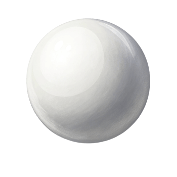 white sphere display png