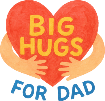 A heartfelt depicting a loving embrace between a parent and child celebrating the bond of fatherhood and the special occasion of Fathers Day png