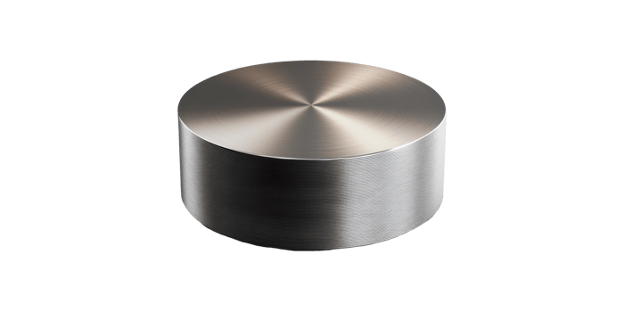 Sleek Metallic Cylinder With Textured Surface. Modern Industrial Design Element Isolated On Transparent Background png