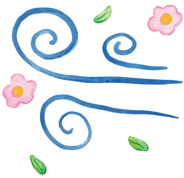 Wind summer breeze png