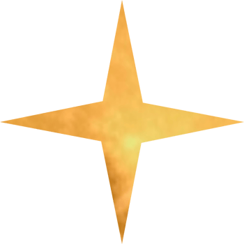 The moon light star shape blink png