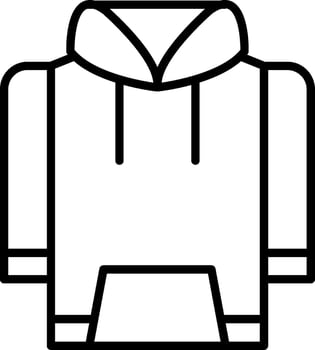 Hoodie Creative Icon Design vector