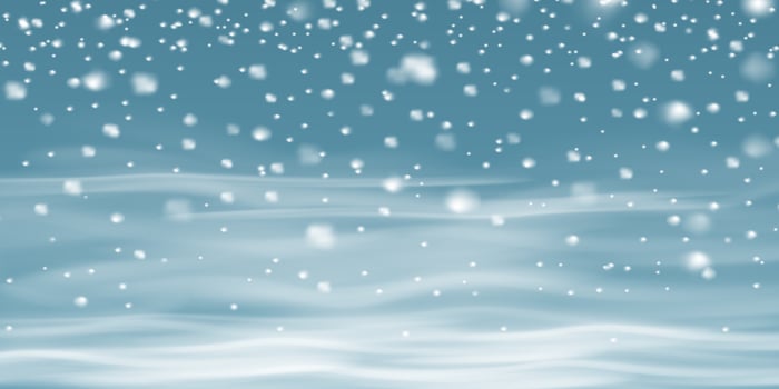 A Gentle Snowfall Gracefully Descends Over an Exquisitely Calm Winter Landscape, Enhancing the Beauty of Nature vector