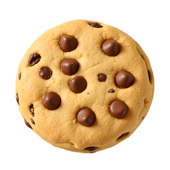Freshly Baked Chocolate Chip Cookie Dessert png