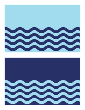 Background line stroke sea wiggle unique design vector