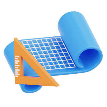 Blueprint and Ruler png