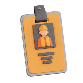 Worker ID Badge png