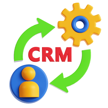 CRM System Gear png