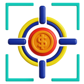Financial Goal Target png