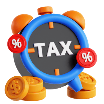 Tax Deadline Clock png