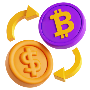 Token Exchange Dollar to Bitcoin png