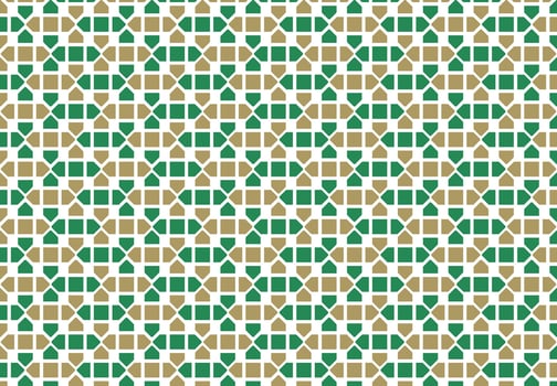 Islamic Geometric Pattern in Seamless Tile Style vector