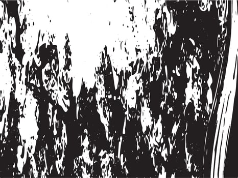 High contrast black and white splash design ideal for abstract art backgrounds prints and creative use vector