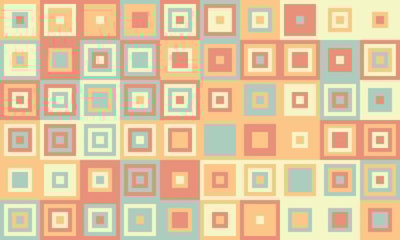 Abstract geometric pattern of pastel squares. Perfect for backgrounds, website design, textiles, and branding. A modern, minimalist design evokes feelings of calm and order. vector