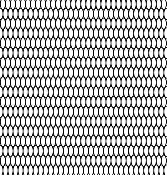 Oval Mesh Geometric Pattern vector
