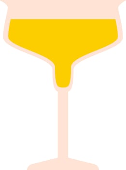 Geometic Drink Glass vector